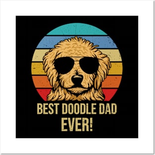 Goldendoodle Dad - Best Doodle Dad Ever Gift Posters and Art